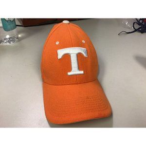 Vintage UNIVERSITY of TENNESSEE VOLS ORANGE “T” LOGO HAT FITTED Size 7 1/8